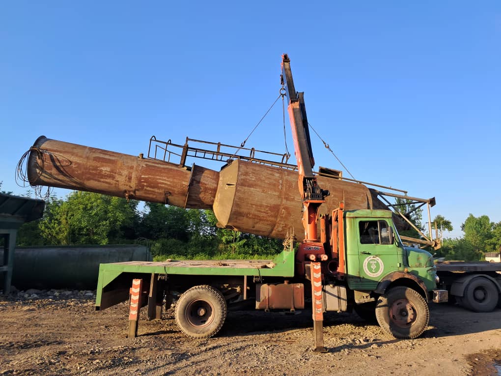 حمل ماشین‌آلات راه‌سازی